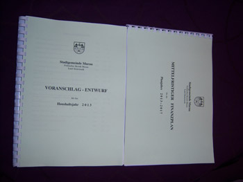 voranschlag